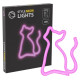 Manta SNL06PK Style Neon Lights CAT Pink