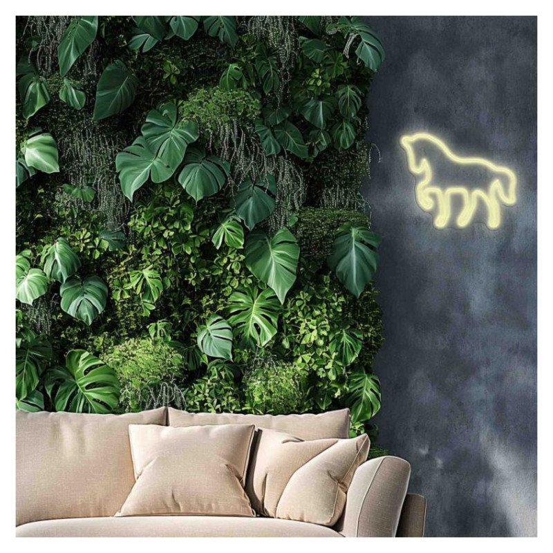 Manta SNL103WH Style Neon Lights HORSE  White