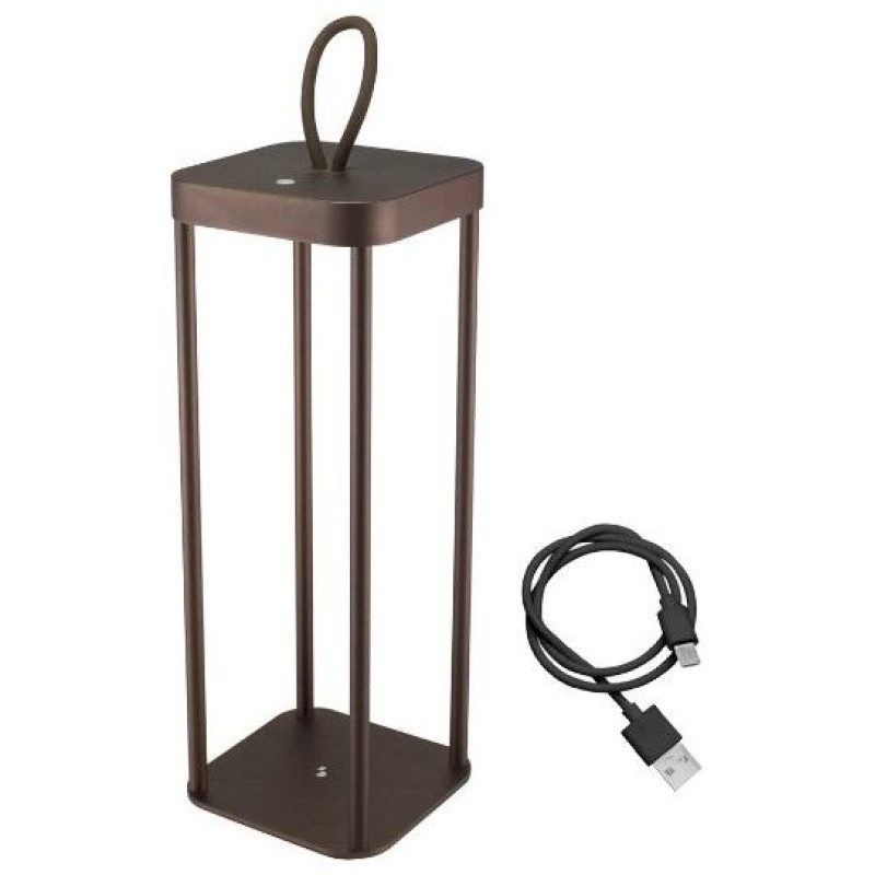 Beper P207ILI102 Rechargeable Lantern Corten