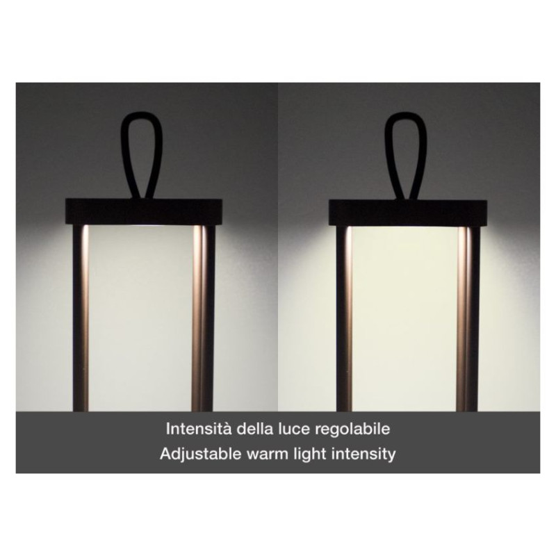 Beper P207ILI102 Rechargeable Lantern Corten