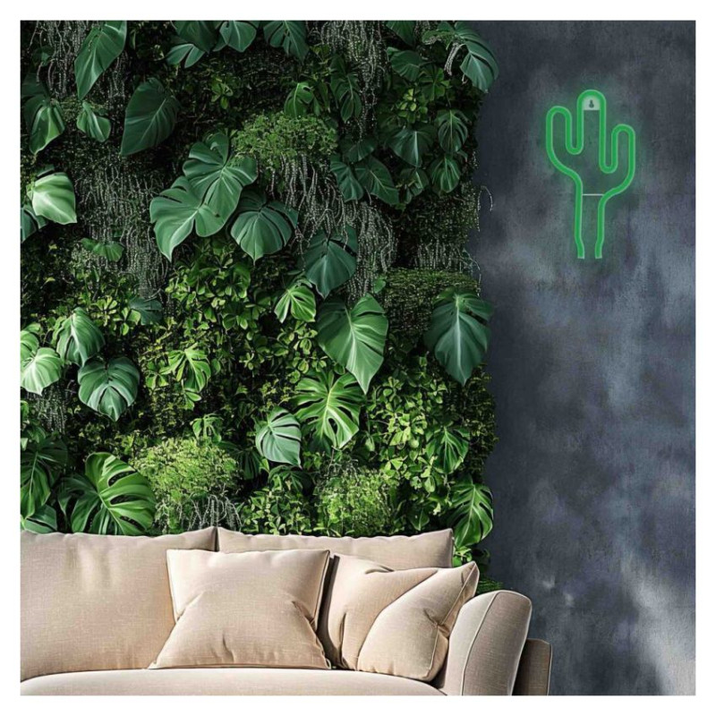 Manta SNL74GN Style Neon Lights CACTUS green