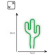 Manta SNL74GN Style Neon Lights CACTUS green