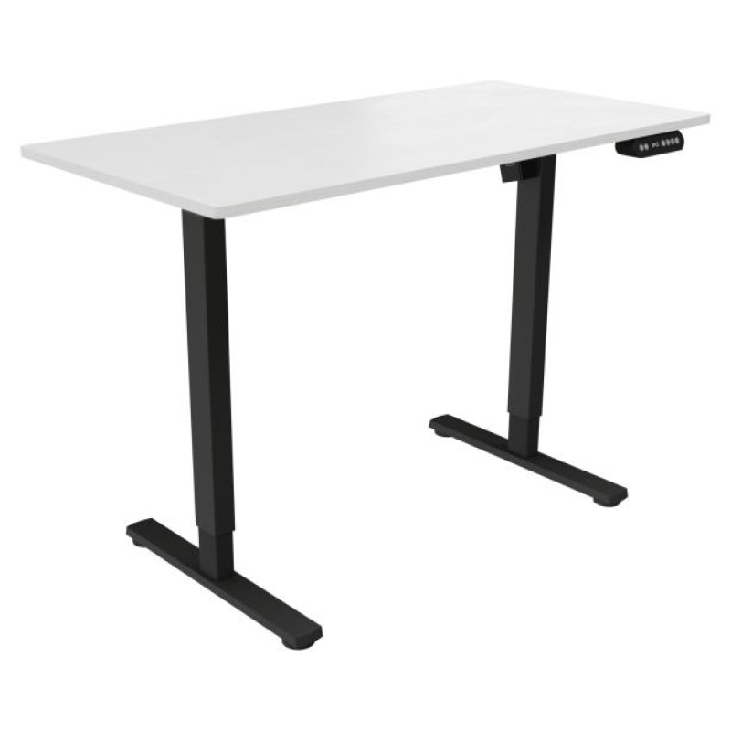 White Shark Gaming Desk Axiom-W Set of 2 pcs.(1/2 + 2/2) White-1 Motor