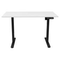 White Shark Gaming Desk Axiom-W Set of 2 pcs.(1/2 + 2/2) White-1 Motor