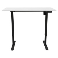 White Shark Gaming Desk Axiom-W Set of 2 pcs.(1/2 + 2/2) White-1 Motor