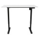 White Shark Gaming Desk Axiom-W Set of 2 pcs.(1/2 + 2/2) White-1 Motor