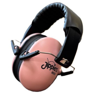 Jippie's trok&scaron;ņus slāpējo&scaron;as austiņas bērniem, gai&scaron;i rozā - 858524