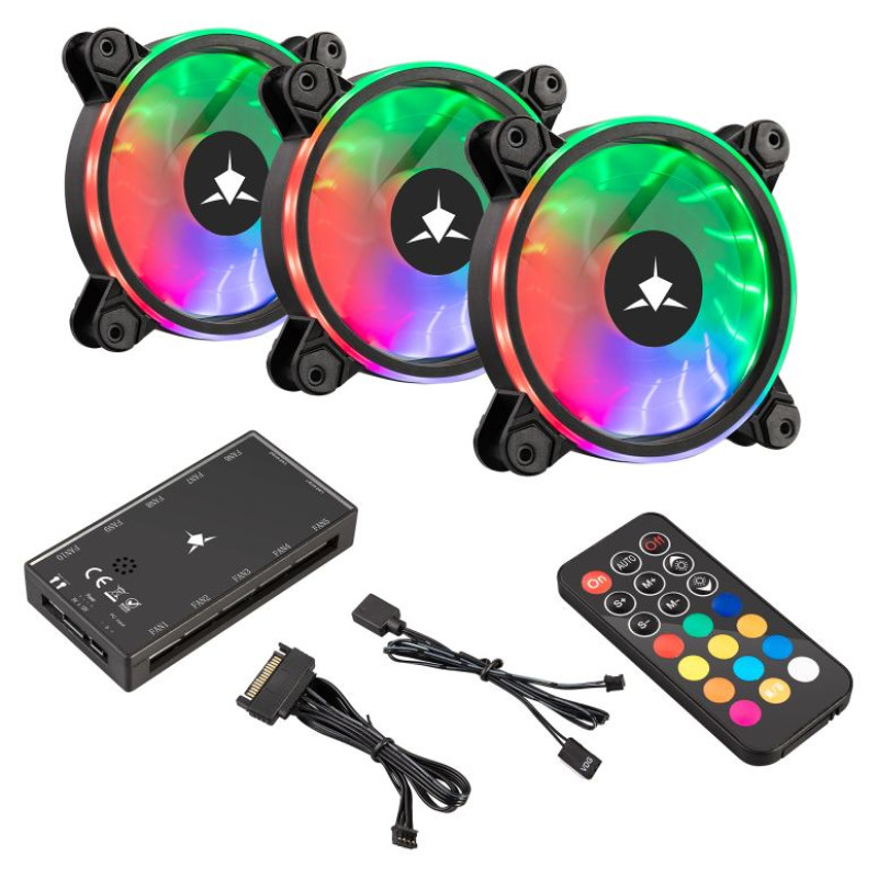 White Shark GCF-S028-004 Nebula-2 Black ARGB Kit