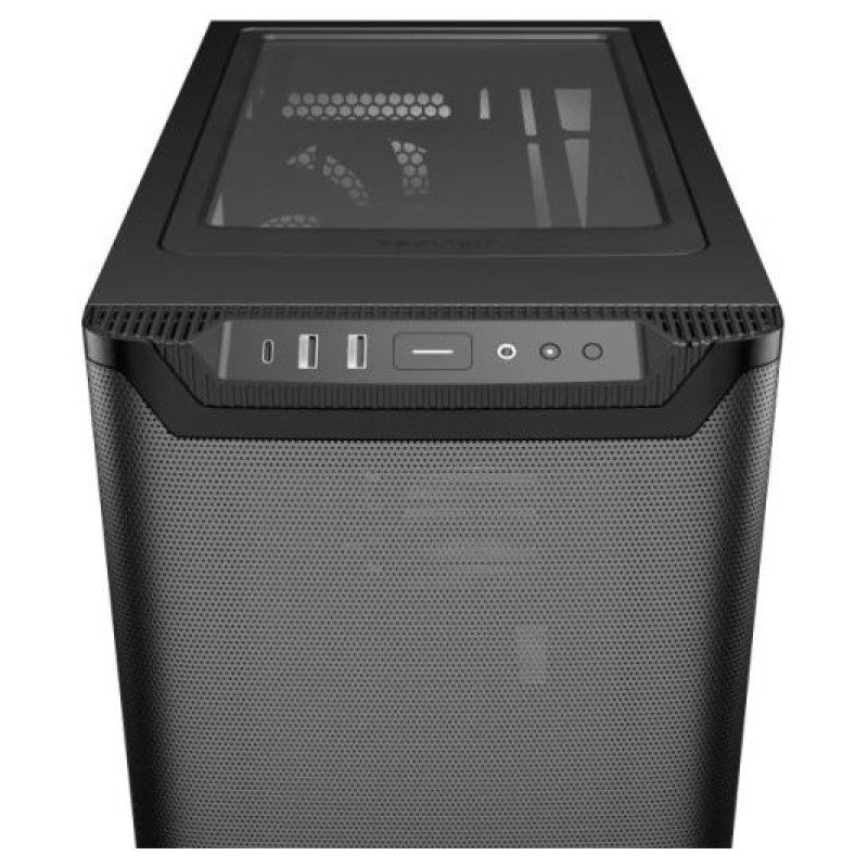 Be Quiet Case|BE QUIET|PURE BASE 501|MidiTower|Not included|ATX|MicroATX|MiniITX|Colour Black|BG074