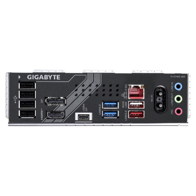 Gigabyte Mainboard|GIGABYTE|Intel B860 Express|LGA1851|ATX|Memory DDR5|Memory slots 4|1xPCI-Express 16x|2xM.2|1xHDMI|1xDisplayPort|1xAudio-In|1xAudio-Out|1xMicrophone|5xUSB 2.0|3xUSB 3.2|1xUSB-C|1xRJ45|B860GAMINGXWIFI6E1.0