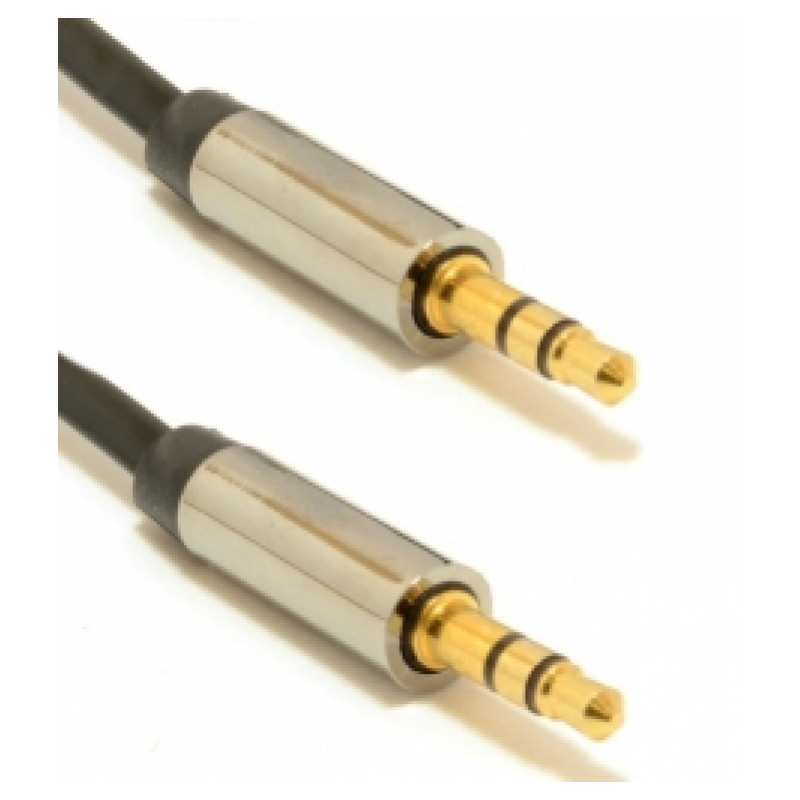 Gembird 3.5mm Male - 3.5mm Male 0.75m Black