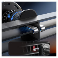 Joyroom JR-ZS502 MagSafe Compatible Car Holder with Wireless Charger for Air Vent/Dashboard - Black