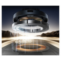 Joyroom JR-ZS502 MagSafe Compatible Car Holder with Wireless Charger for Air Vent/Dashboard - Black