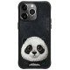Nimmy Big Eyed Pet 2.0 Panda case for iPhone 15 Pro - black