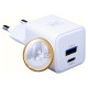 3Mk Protection 3mk Hyper GaN Charger 20W QC4+ PD PPS USB-C USB-A Wall Charger - White