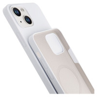 3Mk Protection 3mk Hardy Silicone MagCase for iPhone 14 Plus - White