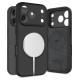 Tech-Protect Silicone MagSafe Case for iPhone 17 Pro - Black