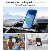 Tech-Protect Silicone MagSafe Case for iPhone 17 Pro - Black
