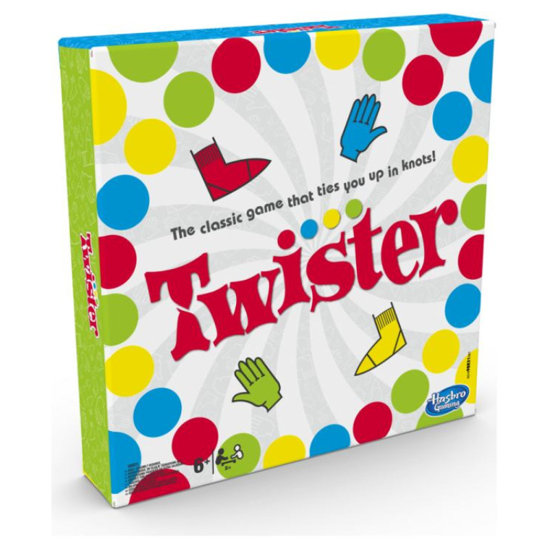 Hasbro Gaming TWISTER Spēle (Latvie&scaron;u val.)