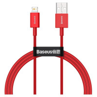 Baseus Superior USB - Lightning cable 2.4 A 1 m red (CALYS-A09)