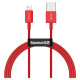 Baseus Superior USB - Lightning cable 2.4 A 1 m red (CALYS-A09)