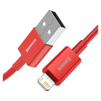 Baseus Superior USB - Lightning cable 2.4 A 1 m red (CALYS-A09)