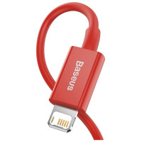 Baseus Superior USB - Lightning cable 2.4 A 1 m red (CALYS-A09)