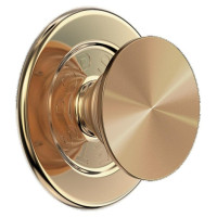 Popsockets Round Radial Gold Aluminum MagSafe Holder and Phone Stand
