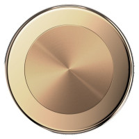 Popsockets Round Radial Gold Aluminum MagSafe Holder and Phone Stand