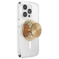 Popsockets Round Radial Gold Aluminum MagSafe Holder and Phone Stand