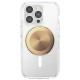 Popsockets Round Radial Gold Aluminum MagSafe Holder and Phone Stand