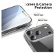Tech-Protect FlexAir Hybrid Case for iPhone 17 Pro - Clear