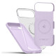 Tech-Protect Silicone MagSafe Case for iPhone 17 Air - Purple