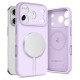 Tech-Protect Silicone MagSafe Case for iPhone 17 Pro Max - Purple