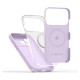 Tech-Protect Silicone MagSafe Case for iPhone 17 Pro Max - Purple