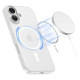 Tech-Protect MagSlim MagSafe case for iPhone 17 - matte white