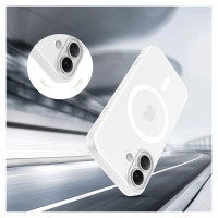 Tech-Protect MagSlim MagSafe case for iPhone 17 - matte white