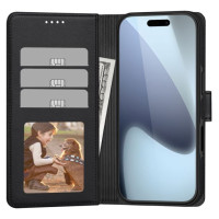 Tech-Protect Wallet MagSafe Case for iPhone 17 Air - Matte Black