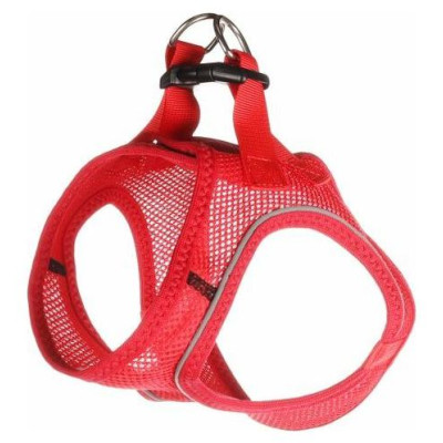 Flamingo kru&scaron;u siksna suņiem BENTO RED L 42-46CM