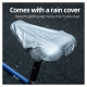 Rockbros LF044R saddle cover + rain cover - black and red