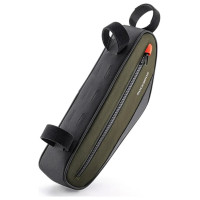 Rockbros 30120079001 bicycle bag for 1.7 l frame - green and black