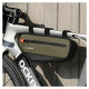 Rockbros 30120079001 bicycle bag for 1.7 l frame - green and black