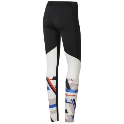 Reebok Compression Tight VortaStripe W Leggings DU4105 (XL)