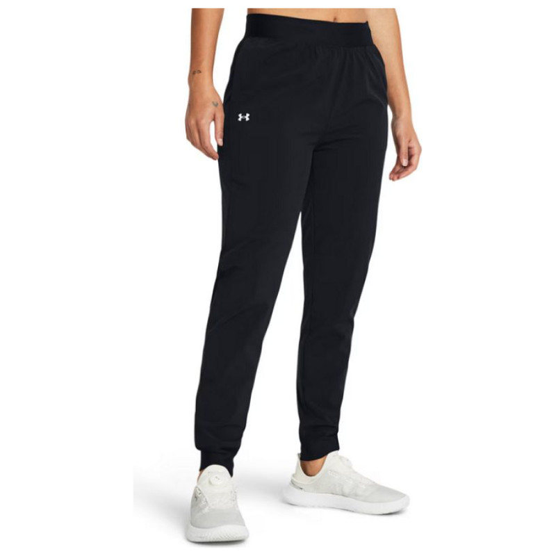 Under Armour Under Armor Rival Hi Rise Woven Pant W 1382727-001 (l)