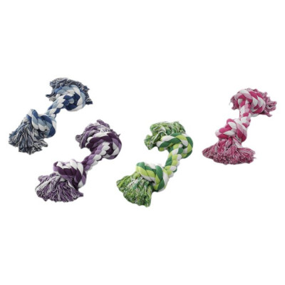 Europet Bernina Kokvilnas rotaļlieta suņiem XXL 500mm/700g gzaļa, sārta, zila, purpura