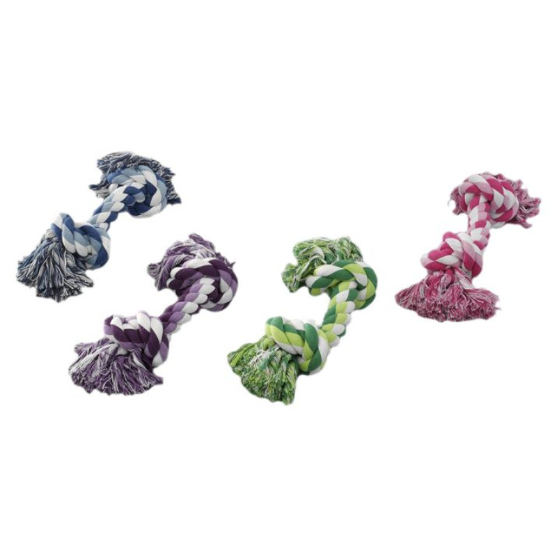 Europet Bernina Kokvilnas rotaļlieta suņiem XXL 500mm/700g gzaļa, sārta, zila, purpura