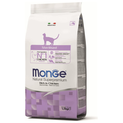 Monge Cat Sterilised Rich in Chicken 1,5 kg