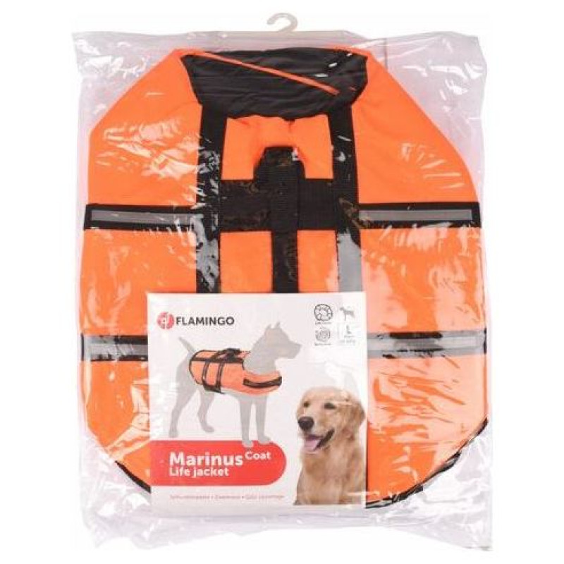 Flamingo glāb&scaron;anas veste suņiem  L / 40 CM / 25 - 45kg