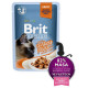 Brit Premium Cat Delicate Fillets in Gravy with Turkey 85 g konservi kaķiem