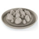 Georplast Plastmasas bļoda Slow Food Cactus cm.32x32x7h, neslīdoša